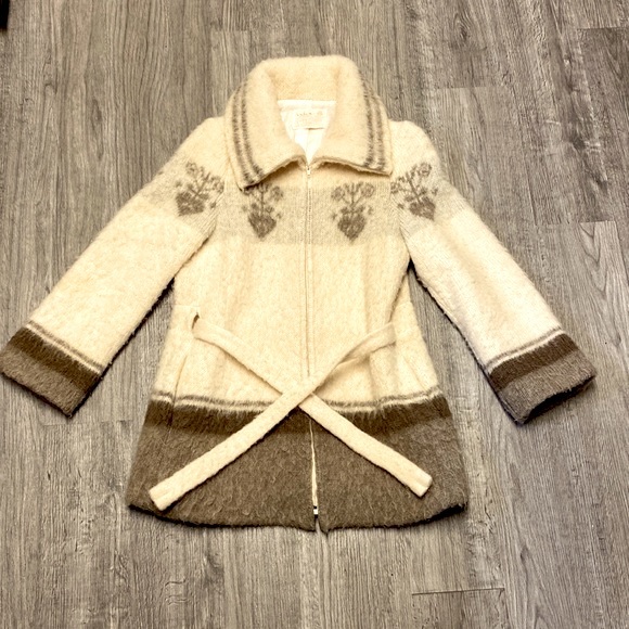 Vintage🌻 1970’s Icelandic Wool Coat - Picture 1 of 11